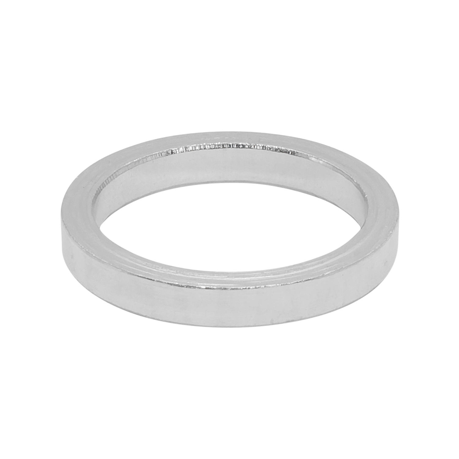 Spacer Alu, 5 mm ,1 1/8", in Silber glänzend
