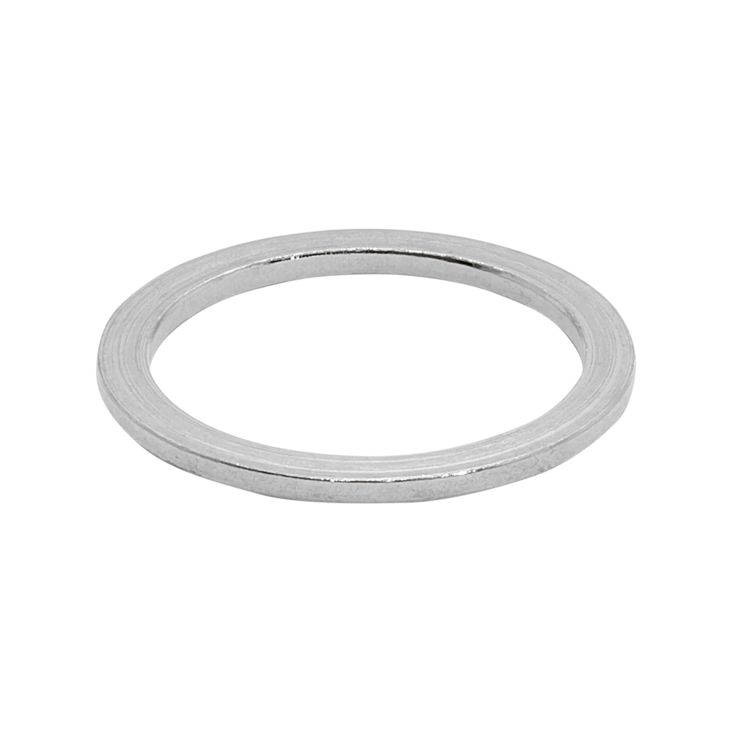 Spacer Alu, 2 mm, 1 1/8" in Silber glänzend