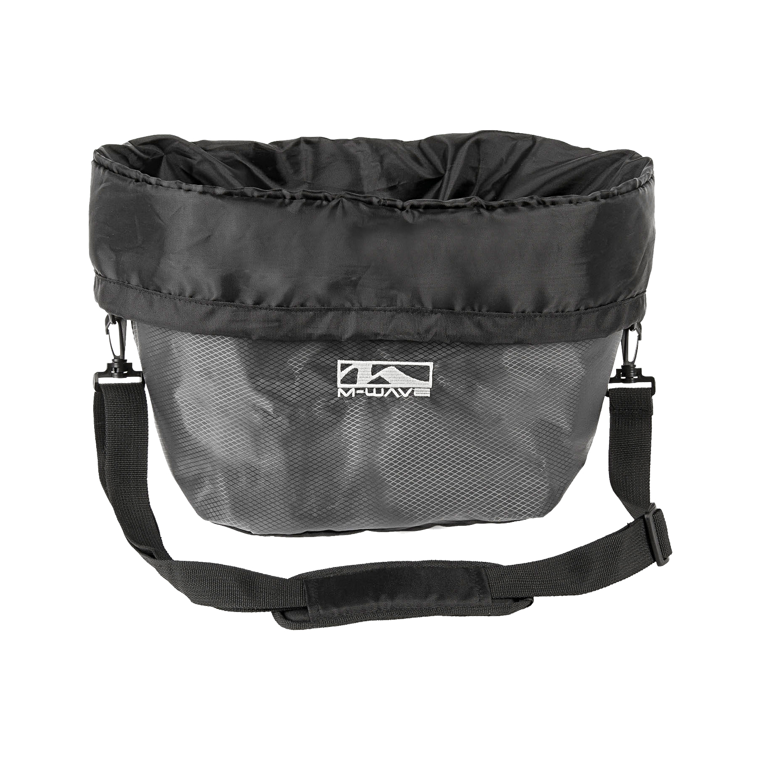 Korbtasche Utrecht Bag  für Voderrad-Körbe in schwarz/grau